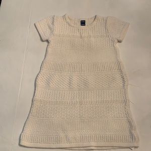 Old Navy Cream Sweater Dress. Size 4T